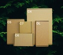 1000 X C6 A6 Size 112 x 163 x 20 mm Large Letter PIP Boxes