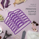 10 PK Velvet Hangers Set Packed