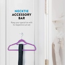 10 PK Velvet Hangers Set Packed