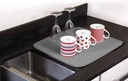 1 X Dish Drying Microfiber Mat 30cm x 40cm