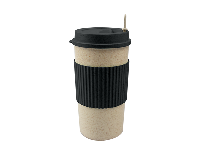 1 x Eco Friendly Travel Mug Reusable Coffee Cups with Lid - 450 mL