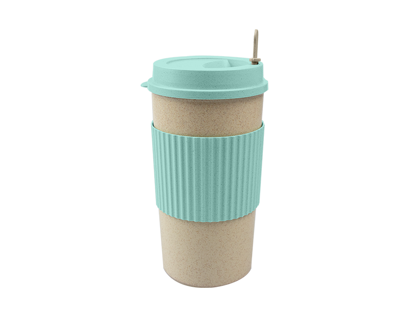 1 x Eco Friendly Travel Mug Reusable Coffee Cups with Lid - 450 mL