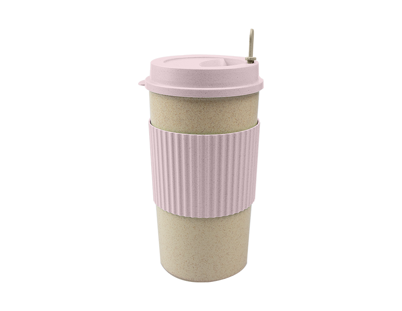 1 x Eco Friendly Travel Mug Reusable Coffee Cups with Lid - 450 mL