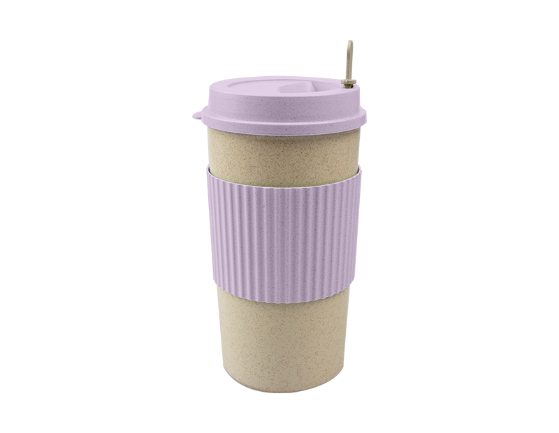 1 x Eco Friendly Travel Mug Reusable Coffee Cups with Lid - 450 mL