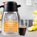 1.5L Stainless Steel Double Wall Jug Vacuum Thermos Flask Teapot Coffee