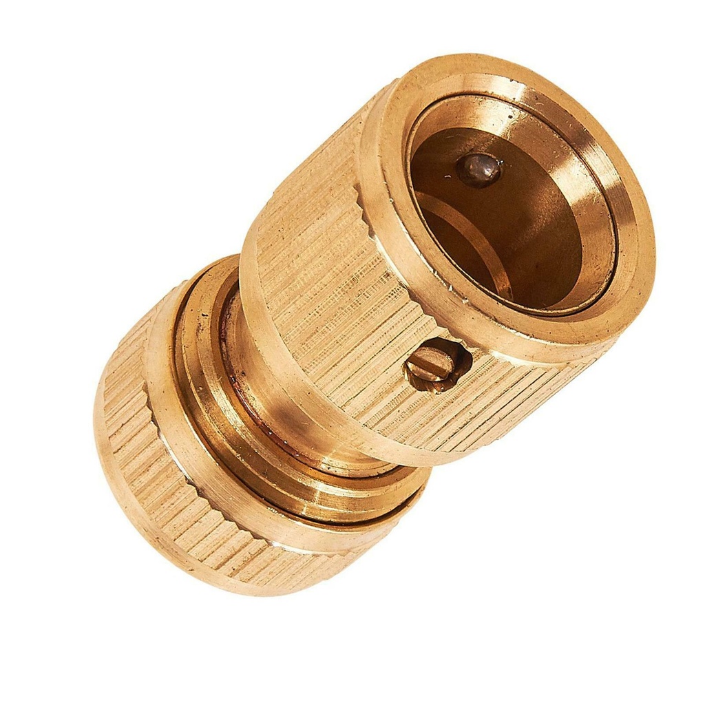 1/2" Brass Hose Connector