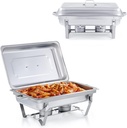 1 Compartment Chafing Dish Single Plate Buffet Set