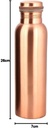 1 Liter Copper Water Bottle - Plain