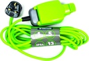 1 Socket Extension Lead 5/10/15M Green Waterproof Extension Cable 13 amp