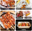 1 Pack - 450mm X 8M KITCHEN TIN FOIL ALUMINIUM ROLL CATERING WRAPPING