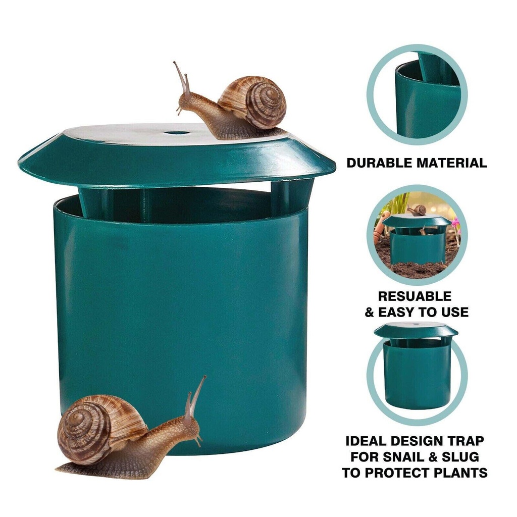 12x Snail Slug Traps