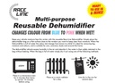 1000G LARGE Car Home Dehumidifier Dry Bag - Multi-Purpose Reusable car van truck