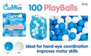 100 BALLS BLU