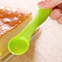10 Piece Plastic Measuring Spoons Set.