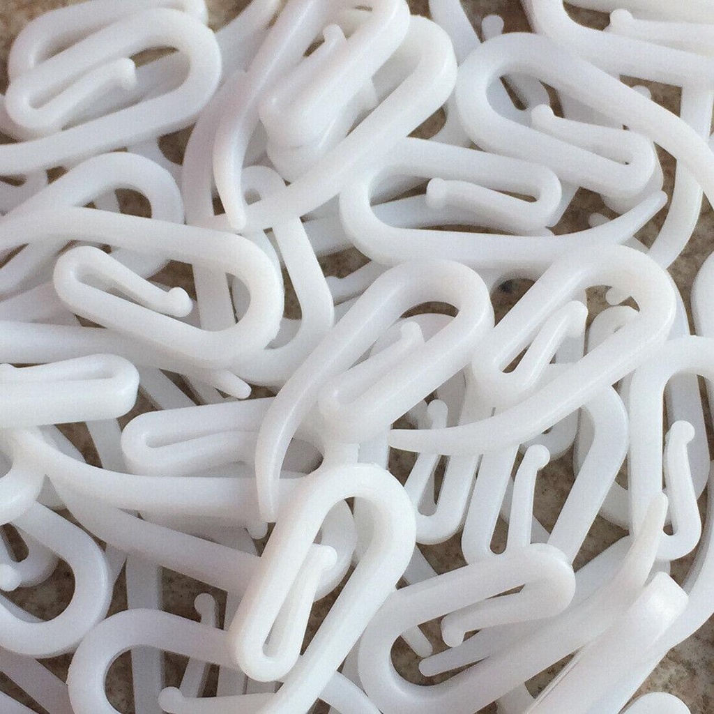 100pc CURTAIN HOOKS FOR RING.