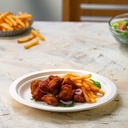 10'' Biodegradable bagasse Plates