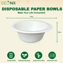 100 X 6oz 180ml Bowl  Bagasse