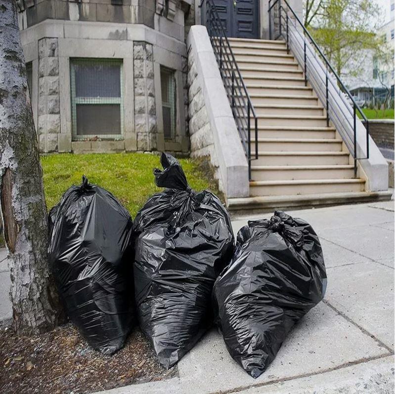 100 X 85L Heavy Duty Bin Bag Liners Refuse Sacks - Large Super Strong Leak Proof, Tear Resistant - Household, Garden & Commercial