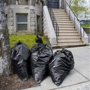 100 X 85L Heavy Duty Bin Bag Liners Refuse Sacks - Large Super Strong Leak Proof, Tear Resistant - Household, Garden & Commercial