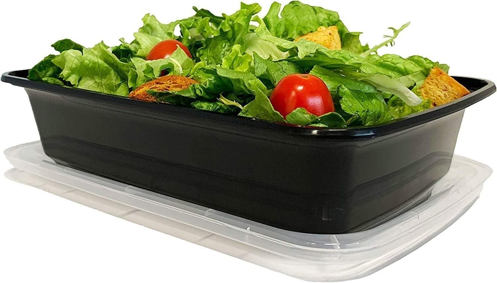 1 Compartment Meal Prep Containers 32oz Pack of 20