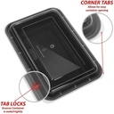 1 Compartment Meal Prep Containers 38oz Pack of 20