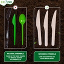 100 PCS WOODEN KNIFE