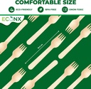 100 PCS Wooden fork