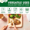 100 PCS Wooden fork