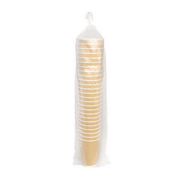 1000 X 4OZ RIPPLE WALL PAPER CUP DISPOSABLE KRAFT 3 PLY