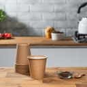 100 pcs 8oz Paper Hot Cups Disposable
