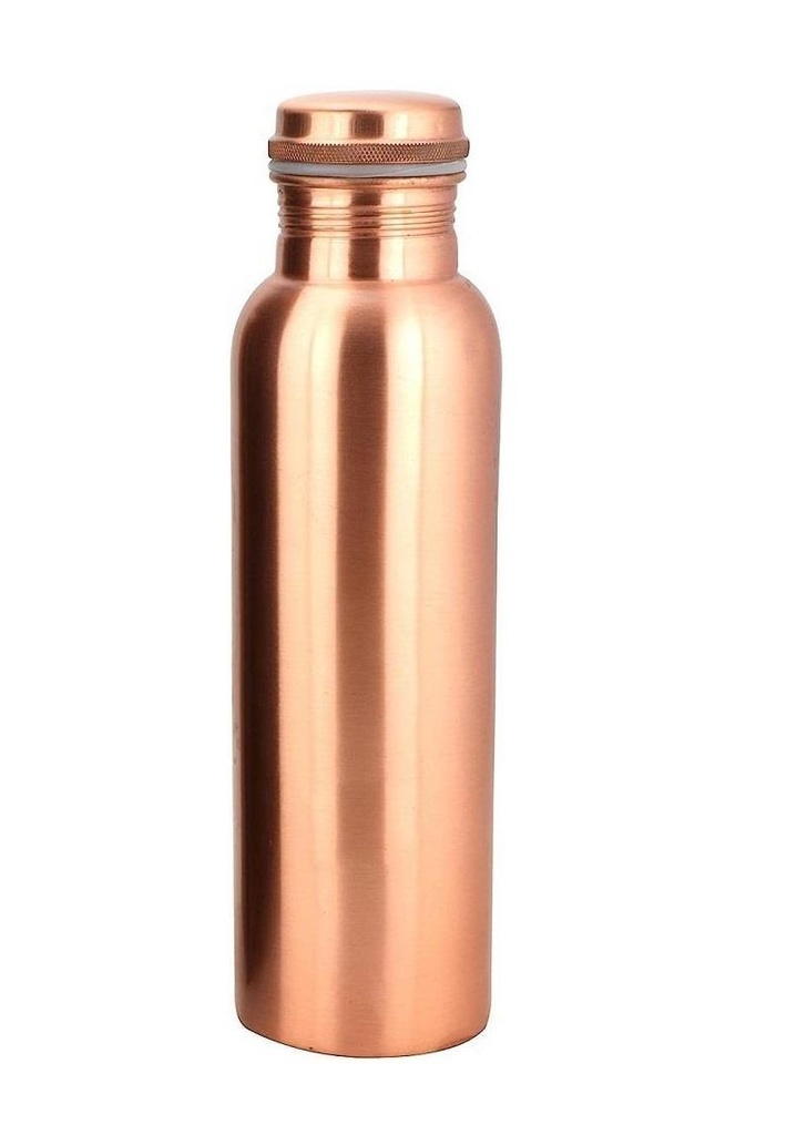 100% Pure Copper Water Bottle 1 Liter 34oz Ayurvedic Bottle Leak Proof
