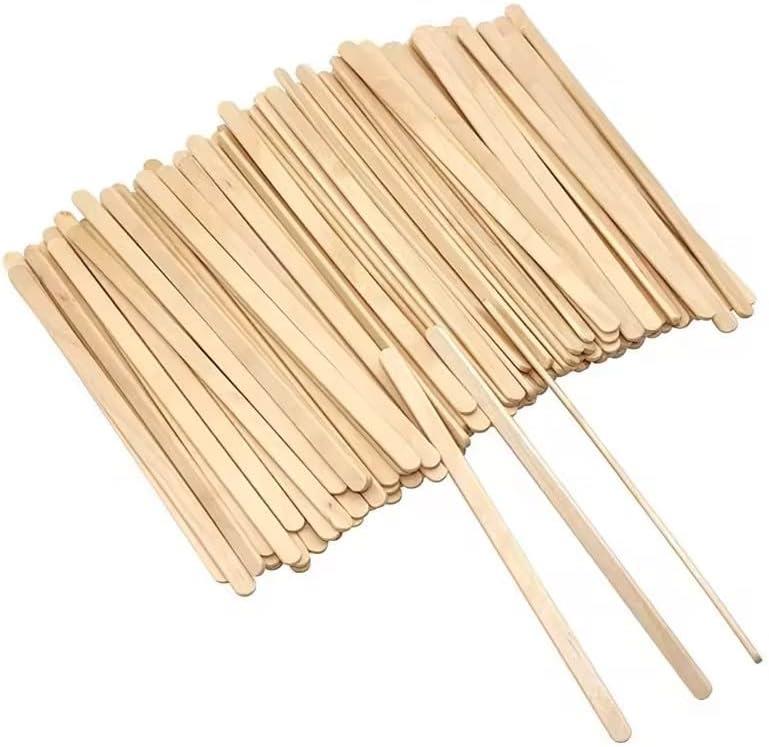 1000 WODDEN COFFE STIRRERS 140x5mm (5.5'')