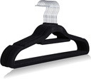 10 PK Velvet Hangers Set Packed