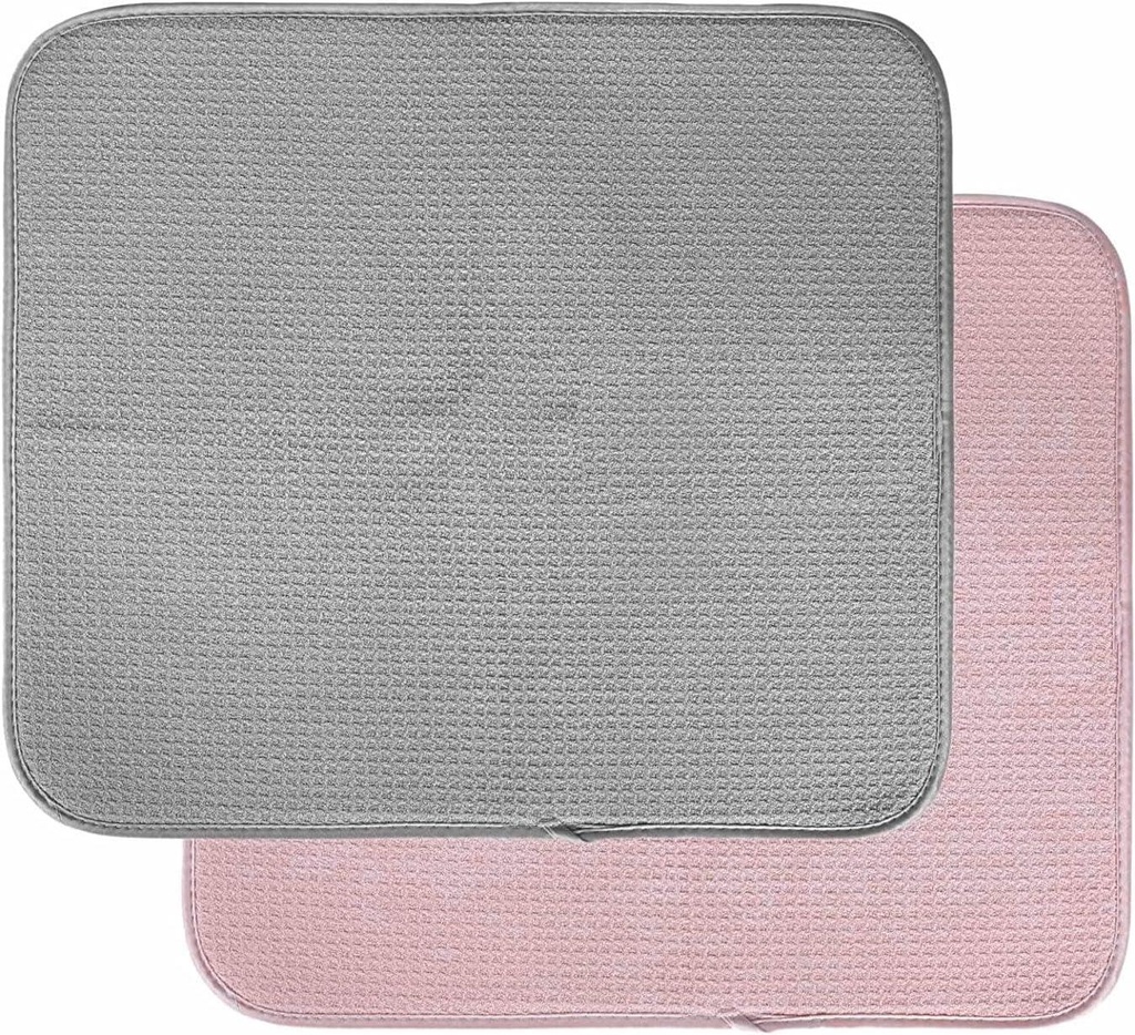 1 X Dish Drying Microfiber Mat 30cm x 40cm