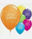 'Happy Birthday' Balloons 25pk