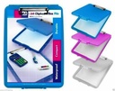 10x A4 PlasticClipboard Paper Storage Box