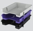 1 X SINGLE TREY - A4 Stackable Letter Trays