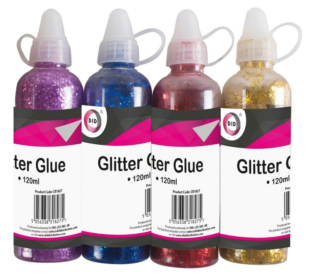 1 X 120ml Glitter sparkle Glue Bottle