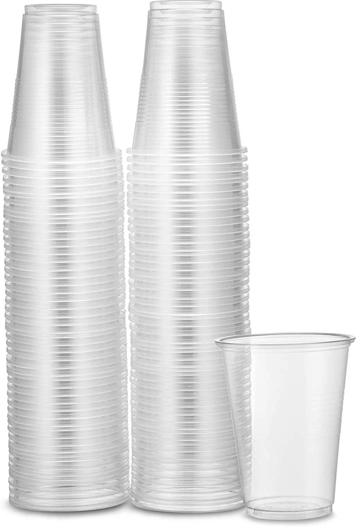 1000 X 7Oz Clear Plastic Vending Cups