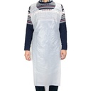 100 x Emergency Disposable Aprons One Size 20 Micron (Pack OF 100)